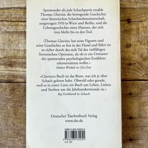 Thomas Glavinic Carl Haffners Liebe zum Unentschieden Roman Paperback Book - Picture 2 of 4